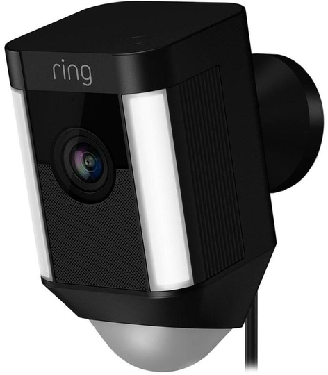 Ring Hardwired Spotlight Cam - Black