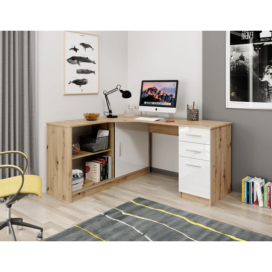 Kristee 150Cm W L-Shape Writing Desk