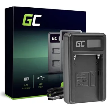 Green Cell BC-V615 / AC-VL1 MicroUSB Battery Charger
