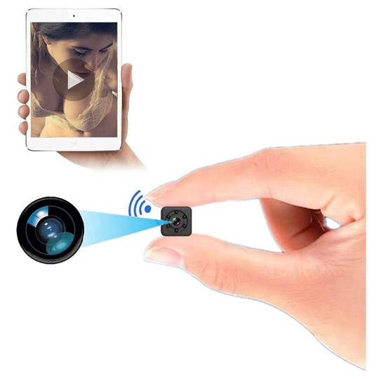Enzeno Mini Spy Camera Hidden WiFi Wireless Small Video Camera Full HD 1080P Nanny Cam Night Vision Secret