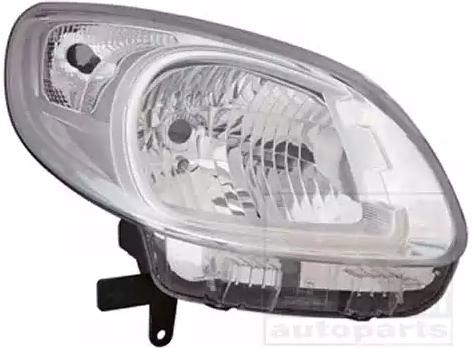 VAN WEZEL Headlights RENAULT 4412962 260109958R Headlamp,Headlight