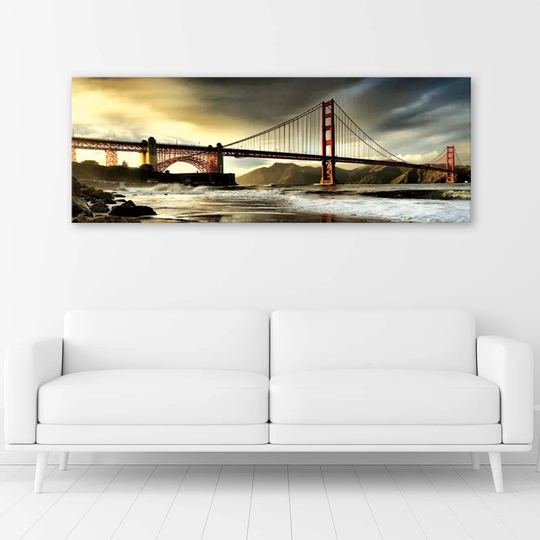 Canvas Print New York Brooklyn Bridge