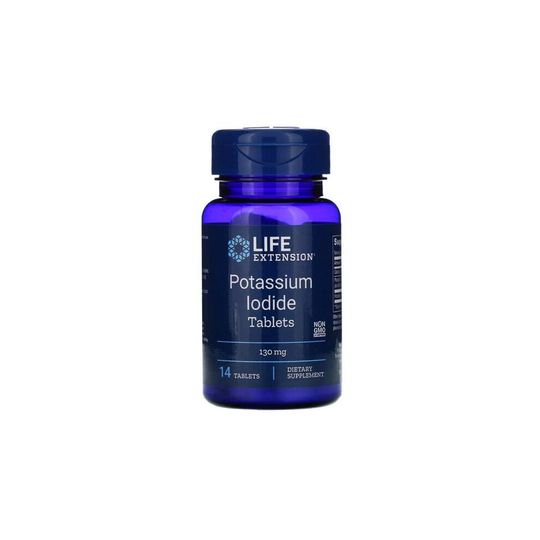(14 tabs) 14pk Life Extension Potassium Iodine Tablets
