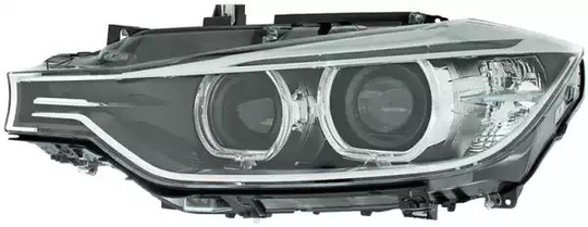 Headlight 1ZS354983-221 by Hella Right