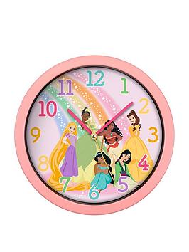 Disney Princess Rainbow Wall Clock