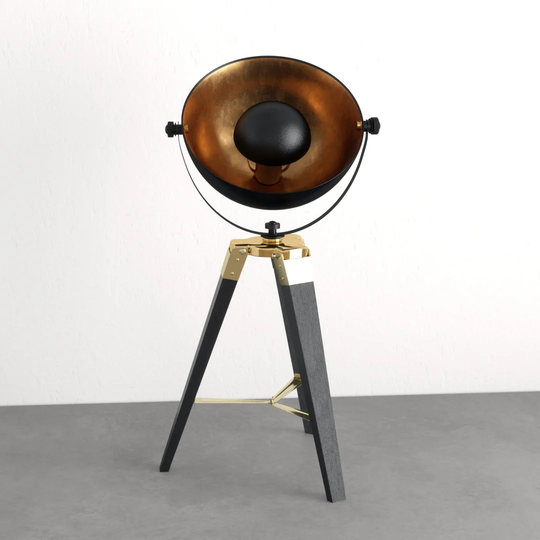 Bush 73.5cm Black Tripod Table Lamp