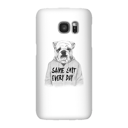 Balazs Solti Same Shit Every Day Phone Case for iPhone and Android - Samsung S7 - Snap Case - Matte