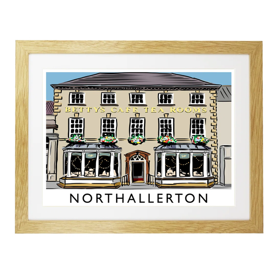 Northallerton by Richard O'Neil - Graphic Art Print on Paper