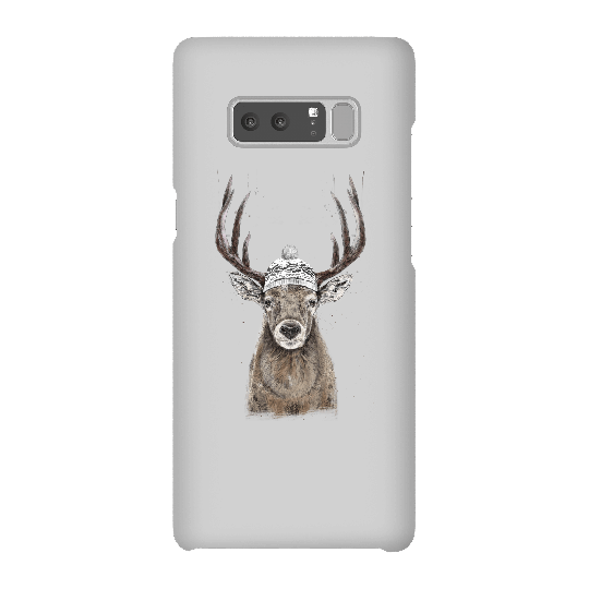 Balazs Solti Winter Deer Phone Case for iPhone and Android - Samsung Note 8 - Snap Case - Matte