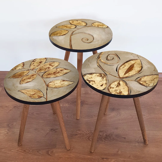 Beaudoin 3 Piece Nest of Tables
