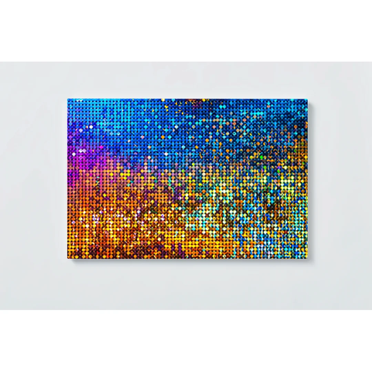 Dot Motif Magnetic Wall Mounted Cork Board