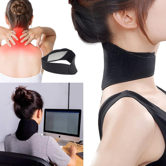 Self Heating Magnetic Neck Support Brace