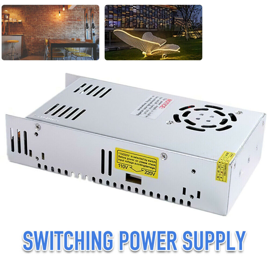 12V 30A 360W DC Regulated Switching Power Supply Transformer Adapter
