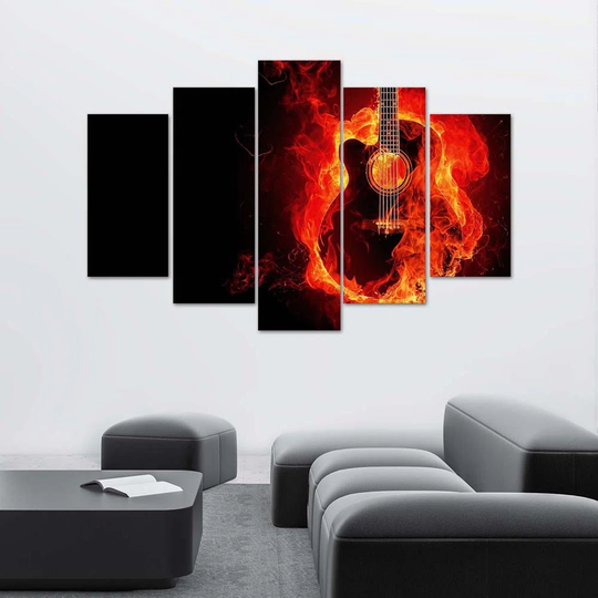 Guitar Music Fire
