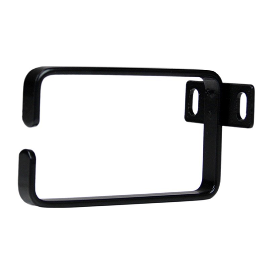 StarTech.com 1U Vertical Server Rack Cable Management D-Ring Hook - 2.2 x 3.9 inch (5.7 x 10cm)
