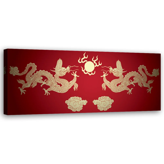 Canvas Print, Red Abstractions 16960
