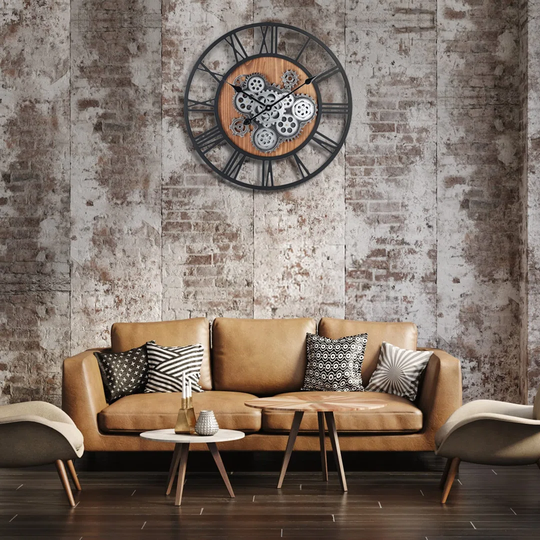 Ahzhane 58cm Silent Wall Clock
