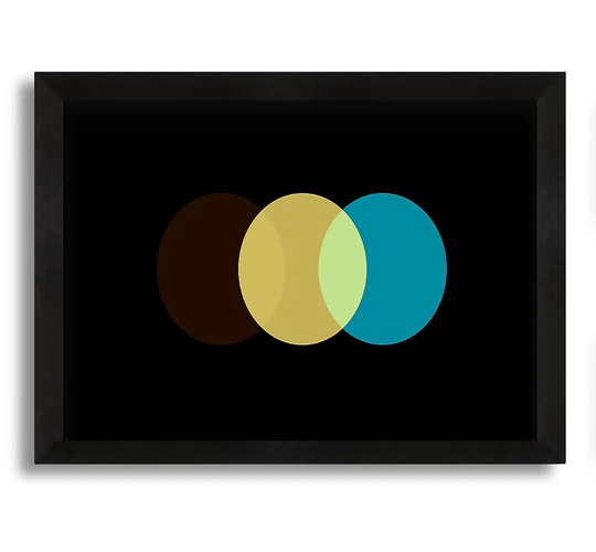 Triple Headlight Framed Print