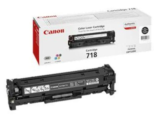Canon 718 Black Dual pack Toner Cartridge