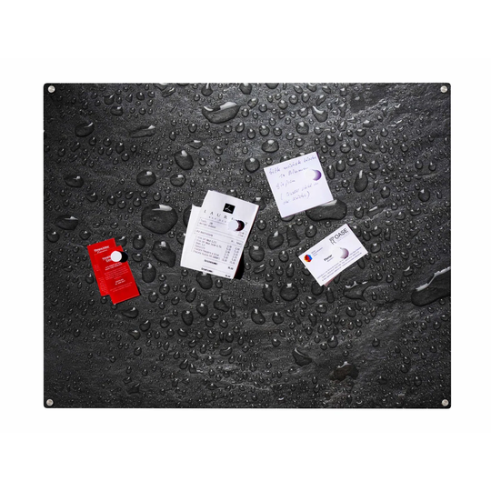 Slate Magnetic Wall Mounted Photo Memo Board