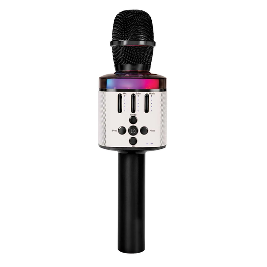 Easy Karaoke Bluetooth Wireless Microphone - Black