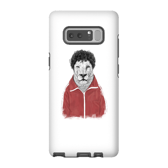 Balazs Solti Sporty Lion Phone Case for iPhone and Android - Samsung Note 8 - Tough Case - Gloss