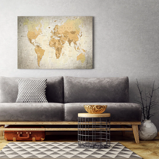 Canvas Print, Beige Abstractions