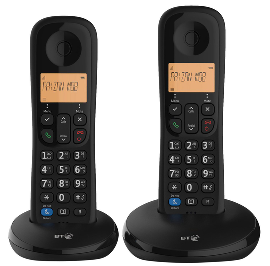 BT Everyday Cordless Telephone - Twin