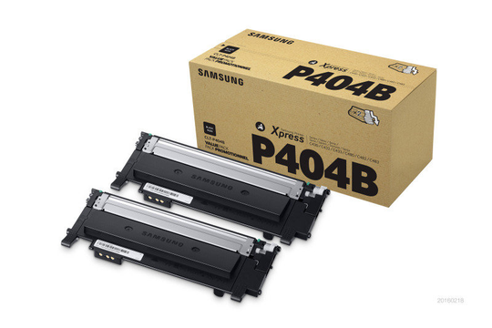 Samsung CLT-P404B Black Toner Cartridge - 2 Pack