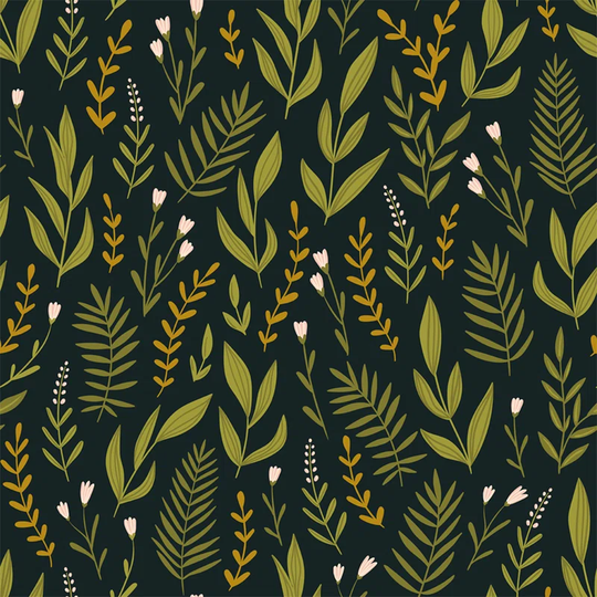Walllpaper Roll 416X254cm Kitchen Livingroom Bedroom Mural Decoration Wallpaper Material With Print - Herbs Floral Botanical Floral Ery
