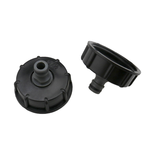 2PCS Plastic IBC 60mm Tank Cap Connector S60x6 Pipe Storage Tank Adapter