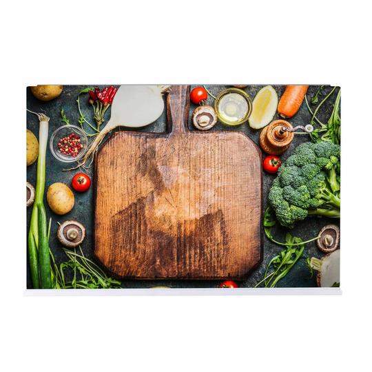 Spices Magnetic Wall Mounted Photo Memo Board