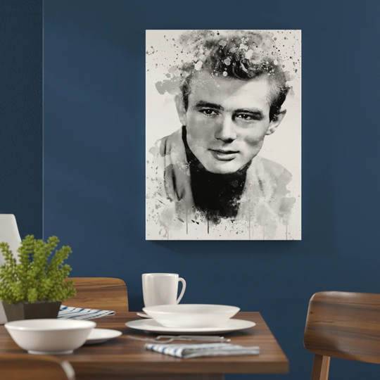 'James Dean' Graphic Art Print Poster