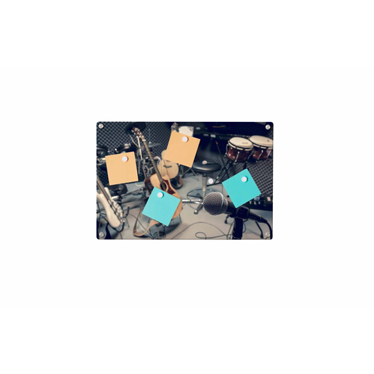 Studio Magnetic Wall Mounted Photo Memo Board