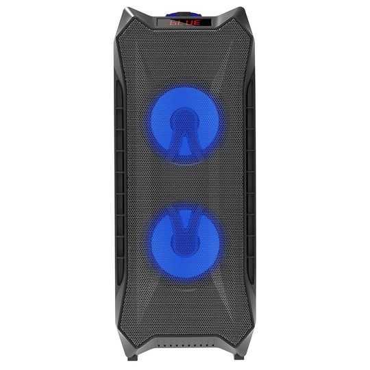 iJoy Tower LED Light Up Bluetooth Speaker - Black