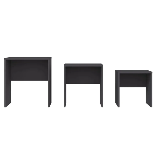 Casimera Sled Nest Of Tables Built-In Outlets