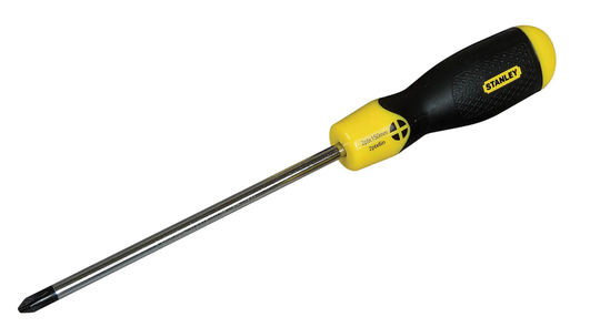 Stanley Cushion Grip Pozidriv 3PT x 150mm Screwdriver