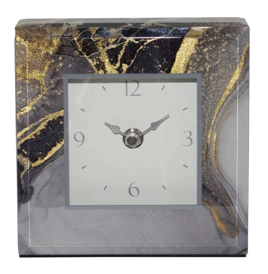 Molten Gold Clock