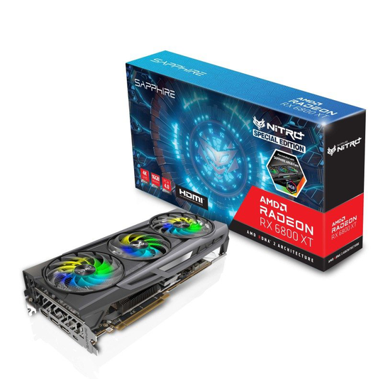 Sapphire NITRO+ Radeon RX 6800 XT OC SE 16GB Graphics Card