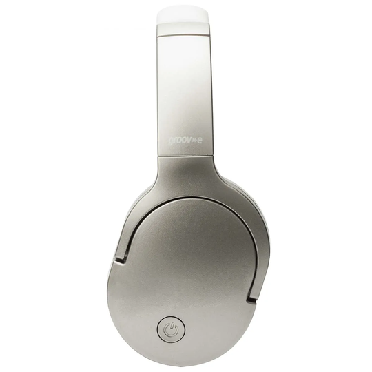 Groov-e Ultra Wireless Bluetooth Headphones With Wireless Charging - Gold