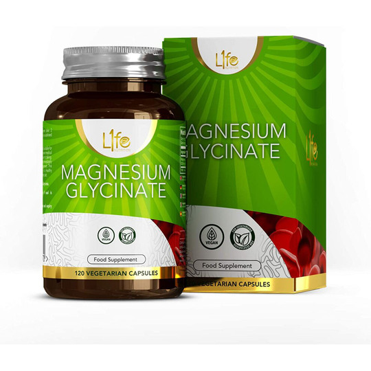 LN Magnesium Glycinate Tablets 500 mg | 120 Capsules | UK Made