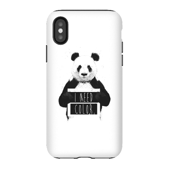 Balazs Solti I Need Color Phone Case for iPhone and Android - iPhone X - Tough Case - Matte