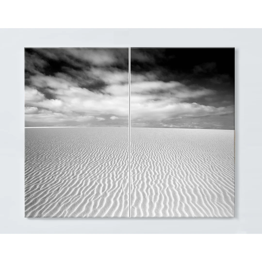 Dune Motif Magnetic Wall Mounted Cork Board