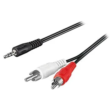 Goobay 3.5mm / 2 x RCA Audio Cable Adapter - 3m