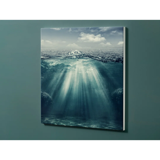 Notiz Motive Sea Water Magnetic Wall Mounted Cork Board