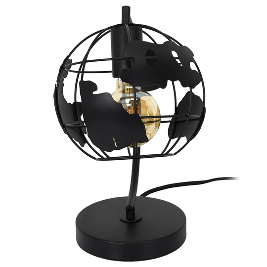 Bloom 26.5Cm Black Table Lamp