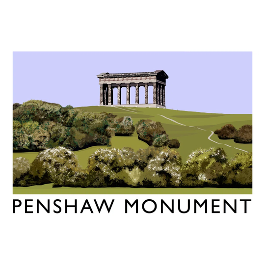 'Penshaw Monument' Graphic Art