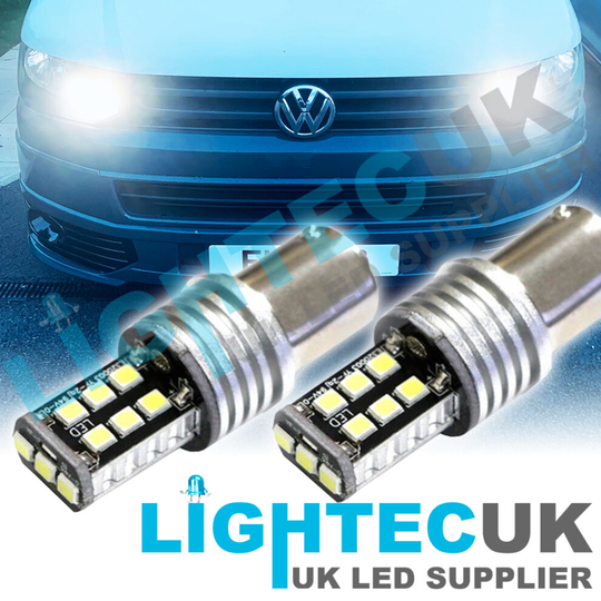 For VW TRANSPORTER T5.1 T6 2010+ CanBus LED DRL Headlight Upgrade Bulbs Super Bright