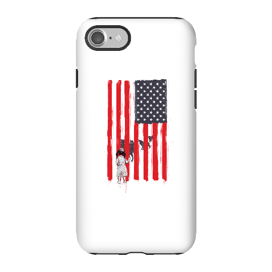 Balazs Solti USA Cage Phone Case for iPhone and Android - iPhone 7 - Tough Case - Matte