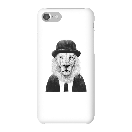 Balazs Solti Monocle Lion Phone Case for iPhone and Android - iPhone 7 - Snap Case - Matte
